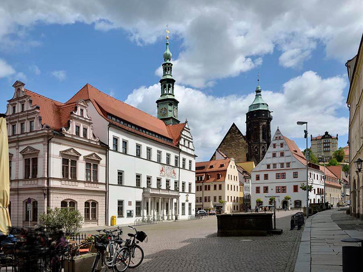 Cosy Apartment With In Pirna With Private Terrace Экстерьер фото